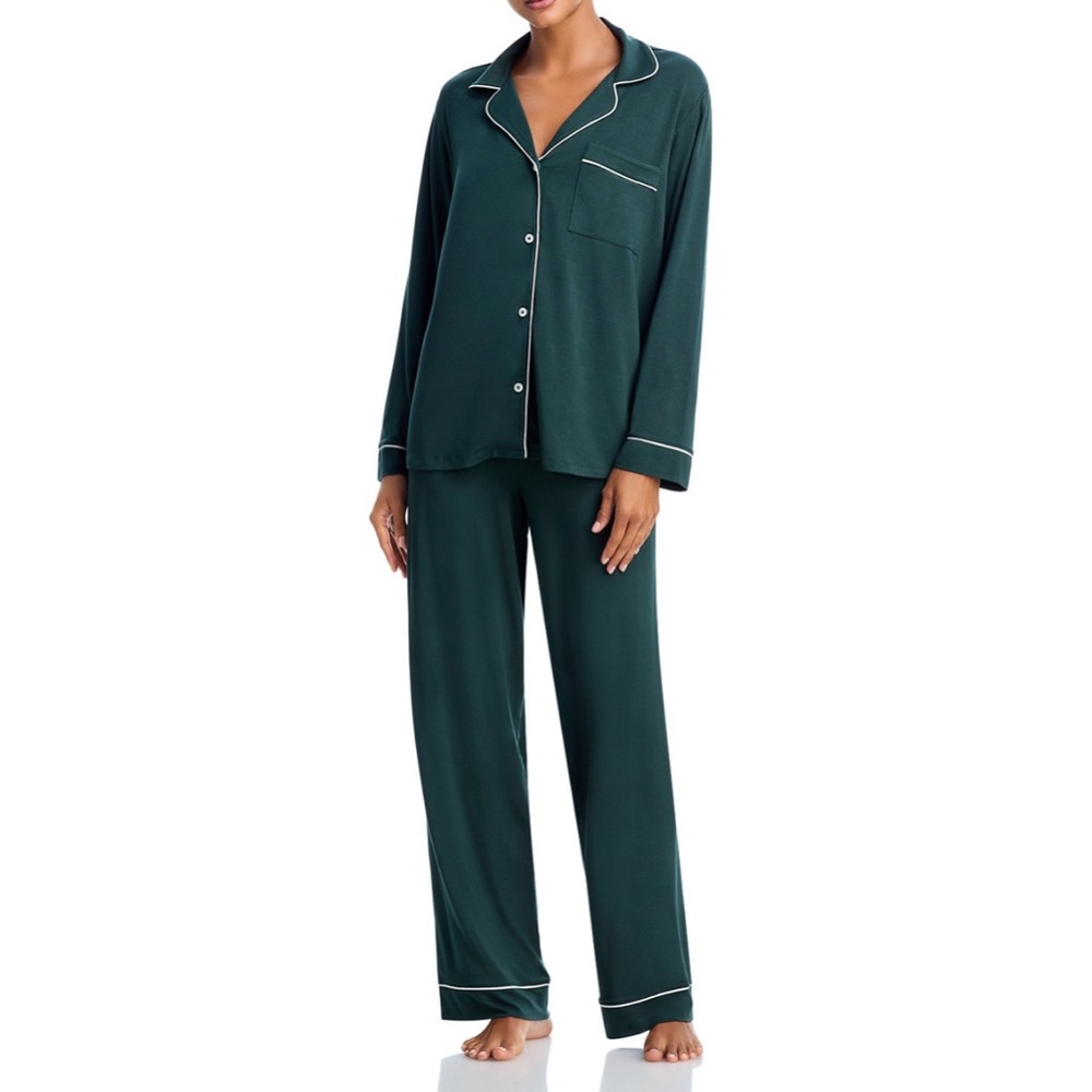 Eberjey Gisele Tencel Modal Long Pajama Set